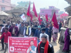 वीरगंज–३१ मा प्रदीप यादवको घरदैलो , विकास, रोजगारी र सुशासन मुख्य एजेण्डा