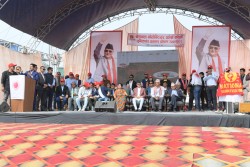 झापाको दमकमा नेकपा एमालेद्वारा आज आयोजित नेशनल भोलेन्टियर फोर्स कोशी युनिफाइड कमान्ड घोषणा (तस्बिरहरू)