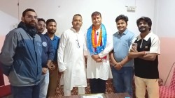 चलचित्र पत्रकार संघ पर्साद्वारा सांसद हरि पन्तलाई सम्मान