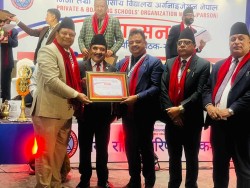 प्याब्सनको दोस्रो राष्ट्रिय परिषद बैठकमा पर्सा जिल्ला कार्यसमिति सम्मानित