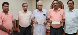 विपद्को समयमा मारवाडी सेवा ट्रस्टको सहयोग, उद्धार कोषमा १ लाख ११ हजार