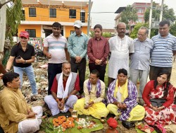 नेपाल पत्रकार महासंघ मधेश प्रदेश समितिको भवन शिलान्यास