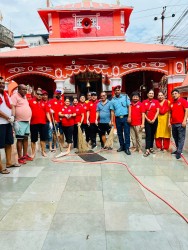 वीरगन्ज युवा समाज द्वारा बिर्तामाइ मन्दिर संरक्षण समिती र सामुदायिक प्रहरी बिर्ताको सहयोगमा मन्दिरमा सरसफाइ सुसम्पन्न  