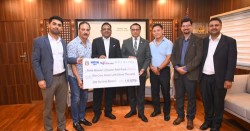 सर्वोत्तम सिमेन्ट र जगदम्बा सिमेन्टद्वारा बाढीपीडितका लागि रु. १ करोड ११ लाख ११ हजार १ सय ११ सहयोग
