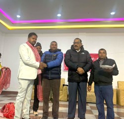 वीरगञ्ज–१५ मा बृहद् पार्टी प्रवेश कार्यक्रम, जसपाका नेता–कार्यकर्ता एमालेमा प्रवेश