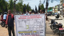 सडक विस्तारको विरोधमा वीरगञ्ज मेन रोडवासी आन्दोलनमा, घर–घरमा कालो झण्डा राख्ने घोषणा