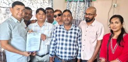 लोककल्याणकारी विज्ञापनको ५० प्रतिशत बजेट रोकिएपछि श्याम बञ्जाराको नेतृत्वमा महासंघद्वारा अर्थमन्त्रीलाई ज्ञापनपत्र