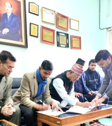 नेशनल मेडिकल कलेज र मानवसेवा आश्रमबीच असहायका लागि निःशुल्क तथा सहुलियत स्वास्थ्य सेवामा सहकार्य