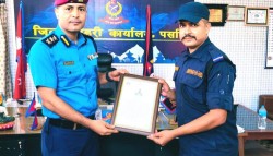 उत्कृष्ट कार्यसम्पादनका आधारमा प्रहरी जवान कुशवाहा ‘पुलिस अफ द मन्थ’ घोषित