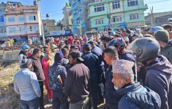 काठमाडौंको कागेश्वरीमा आफ्नै शरीरमा आगो लगाउँदा एक महिला घाइते