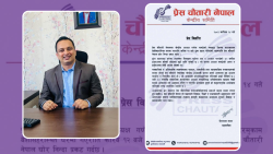 प्रेस चौतारी नेपालका अध्यक्ष पाण्डेको घरमा ढुंगा प्रहार