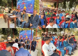 प्याब्सन अन्तर विद्यालय क्रिकेट र जुनियर फुटबल प्रतियोगिताका लागि क्याप्टेन्स मिट सम्पन्न