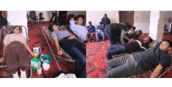 वीरगञ्जमा प्रदीप खण्डेलवाल मेमोरियल ट्रस्टद्वारा आठौँ वार्षिकोत्सवको अवसरमा रक्तदान कार्यक्रम सम्पन्न