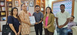 चलचित्र मार्फत स्थानीय पर्यटनको प्रबद्धन गर्न मेयर सिंहलाई चलचित्र पत्रकार संघ पर्साको आग्रह