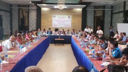 सिर्सिया नदीको प्रदूषणबारे सरोकारवालाबीच वीरगन्जमा अन्तर्क्रिया