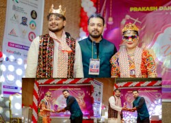 डान्डिया उत्सव सिजन–५ मा विवेक सर्राफ ‘डान्डिया किङ’ र नेहा अग्रवाल ‘डान्डिया क्विन’ घोषित