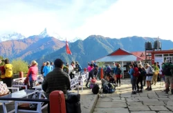 अन्नपूर्ण क्षेत्रमा पर्यटक आगमनमा वृद्धि       