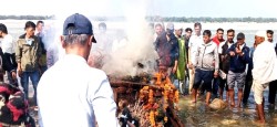 इजरायली हमलामा ज्यान गुमाएका विपिन जोशीको राष्ट्रिय सम्मानसहित अन्त्येष्टि