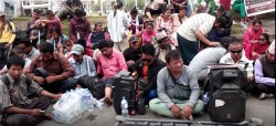 नौ दिनदेखि आन्दोलनरत दृष्टिविहीनहरूको गुनासो : सरकारले माग सुनेन