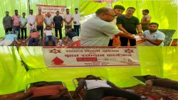 ठाकुरराम क्याम्पसमा रक्तदान कार्यक्रम सम्पन्न, ६१ जनाले गरे रक्तदान