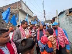 अटराहा सुगौलीमा रास्वपाका उम्मेदवार सुशील कुमार कानुको घरदैलो सम्पन्न