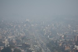 काठमाडौंमा वायु प्रदूषण ‘खतरा’को तहमा 