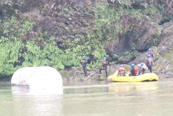 त्रिशूलीमा भारतीय ग्यास बुलेट दुर्घटना, चालक र सहचालक बेपत्ता  