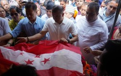 नेपाली कांग्रेसका वरिष्ठ नेता गोपालमान श्रेष्ठलाई सानेपामा अन्तिम श्रद्धाञ्जली