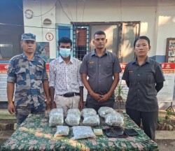 वीरगञ्जको मितेरी पुलमा लागूऔषध बरामद, दुई जना प्रहरीको नियन्त्रणमा