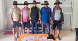 जुवातास खेलिरहेका पाँचजना वीरेन्द्रनगरबाट नियन्त्रणमा