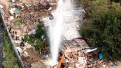 सुकुम्वासी बस्तीमा मेलम्ची पाइप फुट्दा तीन क्षेत्रमा खानेपानी आपूर्ति बन्द गर्ने केयूकेएलको निर्णय