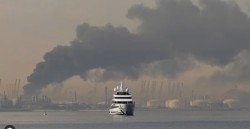 दुबई नजिक ट्यांकरमा ड्रोन आक्रमणपछि आगलागी, अवस्था नियन्त्रणमा