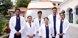 बिरामीलाई राहत :ललितपुर महानगरमा डाक्टरसहितको निःशुल्क एम्बुलेन्स सेवा सुरु
