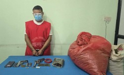 मकवानपुरमा पेस्तोलहरु र लागुऔषधसहित एक जना पक्राउ