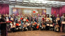 नेपाली पर्यटन व्यवसायीका लागि ६ महिने चिनियाँ भाषा प्रशिक्षण कार्यक्रम सम्पन्न