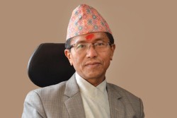 अख्तियार प्रमुख प्रेम कुमार राईको राजीनामाको माग गर्दै जेनजी युवाहरूको प्रदर्शन