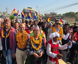 सुदुरपश्चिम यात्रामा राजेन्द्र लिङ्देन– देश बचाउने र बनाउने योजना लिएर आएका छौं, साथ दिनुस्