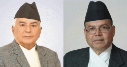 राष्ट्रपति पौडेल र पूर्वप्रधानमन्त्री खनालबीच शीतल निवासमा भेटवार्ता