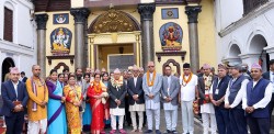 राष्ट्रपति पौडेलद्वारा पशुपतिनाथमा पूजाआराधना