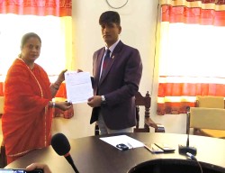 अपहृत नेपाली विद्यार्थी विपिन जोशीको रिहाइका लागि विश्व हिन्दु परिषद् पर्साको  माग