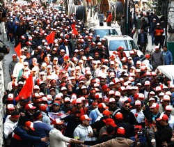 काठमाडौंमा एमालेको र्‍याली र ‘नेसनल भोलेन्टियर फोर्स’ घोषणा