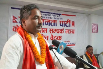 सरकारपिच्छेको कर आतंक बिरुद्ध जस्तो सुकै संघर्ष गर्न तयार छौं : प्रभु साह 