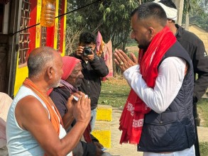 पर्सा–३ मा रूपेश पाण्डेको पक्षमा माहोल तातिँदै, पकहाँमैनपुरमा उत्साहपूर्ण जनसहभागिता