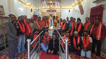 श्री सिरडी साई बाबा मन्दिर सेवा ट्रस्टद्वारा हिन्दू पत्रकार संघ नेपाल सम्मानित