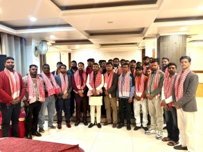 पर्सामा एमाले प्रति जन लहर बढ्दै,वीरगञ्ज–१५ का जेन–जी युवाहरू गरे पार्टी प्रवेश