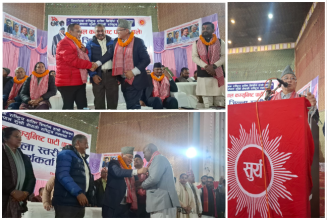 डिप स्टेटका कारण देश संकटमा फसेको उपाध्यक्ष बादलको दाबी, बिरगंज र बहुदरमाईका मेयर सिंह र साह एमाले प्रवेश