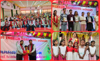 वीरगंजमा सनसाइन बोर्डिङ स्कुलको वार्षिक खेलकुद कार्यक्रम सम्पन्न