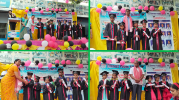 एभरेस्ट पब्लिक स्कुलद्वारा स्वागत, सम्मान तथा दीक्षान्त समारोह सम्पन्न
