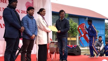 आशा किरण केन्द्रको ११औँ वार्षिकोत्सवमा नेशनल मेडिकल कलेजसँग स्वास्थ्य सेवा सहकार्य सम्झौता