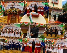 वीरगञ्जमा भारतको ८०औँ स्वतन्त्रता दिवस, महावाणिज्यदूत मीनाले गरे झण्डोत्तोलन